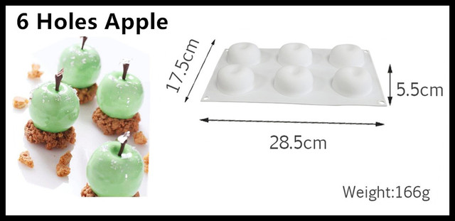 Forma do pieczenia ciasta SHENHONG Silikonowa 3D - idealna na lato, ślubne desery z owocami - Wianko - 19