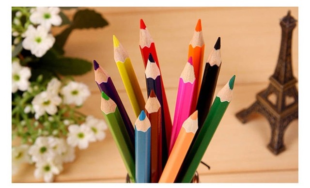 24 kolorowe kredki profesjonalne Lapices De dla dzieci i artystów, HB ołówek do malowania i szkoły - Wianko - 12