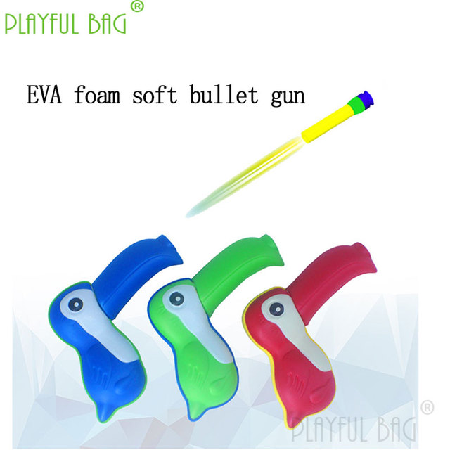 Nowy pistolet EVA w kształcie zwierzątka - gra dziecięca outdoor cs, PB, zabawka sportowa - Wianko - 8