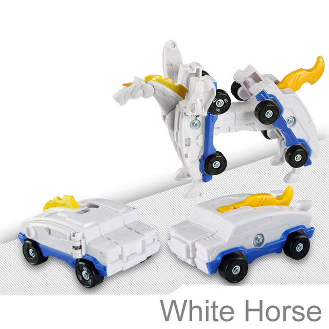 Figurka Robot-Carbot Unicorn Mirinae Prime - Zabawka transformująca się w pojazd samochodowy - Ozdoba świąteczna do domu - Wianko - 5