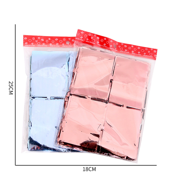 Wesele dekoracyjna kurtyna z różowym tłem - folia Shimmer, idealna na imprezy - Wianko - 2