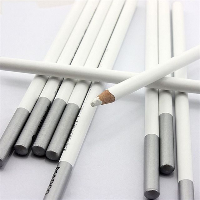 Profesjonalny ołówek do szkicowania węglem, brązowy/biały - Wianko - 8