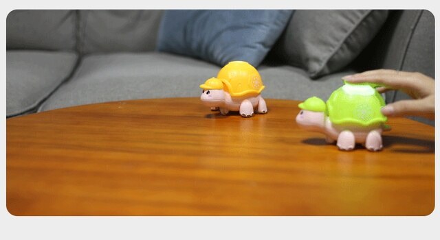 Zabawkowe dinozaury dla niemowląt - edukacyjne zwierzęta pełzające z samochodami - Wianko - 18