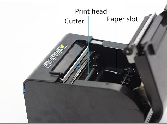 Termiczna drukarka paragonów 80mm z automatycznym obcinaczem USB/Ethernet/Bluetooth/WiFi - Wianko - 14
