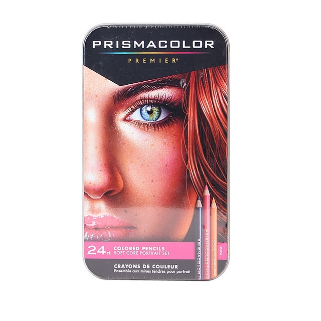 Kredki Prismacolor Premier w etui 12/24/36/48/72/132/150 kolorów z bogatym pigmentem dla artystów - Wianko - 17