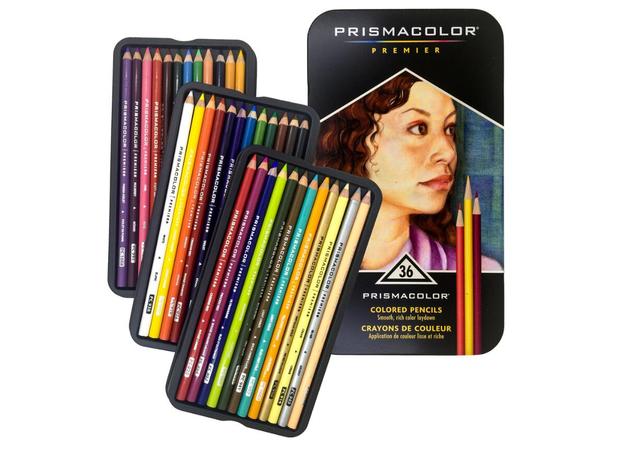 Kredki Prismacolor Premier w etui 12/24/36/48/72/132/150 kolorów z bogatym pigmentem dla artystów - Wianko - 2