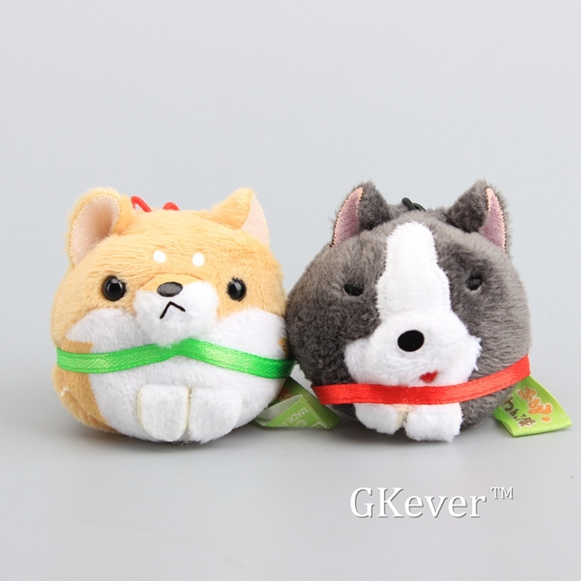 Shiba Inu - 8 sztuk lalki pluszowe wisiorki zabawki dla psów mini szczenię lojalny Pet Kawaii dzieci - Wianko - 5