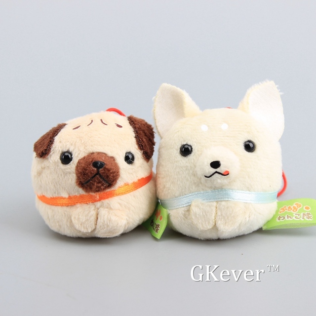 Shiba Inu - 8 sztuk lalki pluszowe wisiorki zabawki dla psów mini szczenię lojalny Pet Kawaii dzieci - Wianko - 4