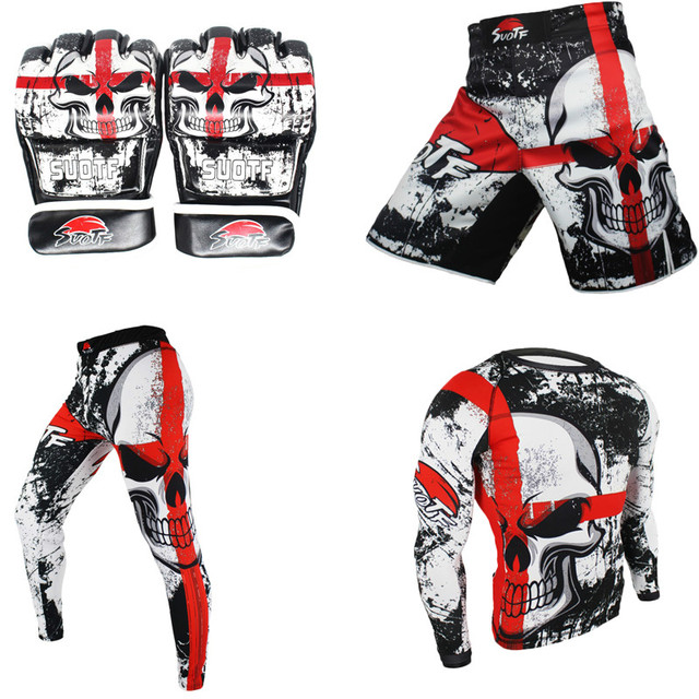 Koszulka sportowa VSZAP MMA boks Muay Thai - casualowy styl, idealny do walki - Wianko - 28
