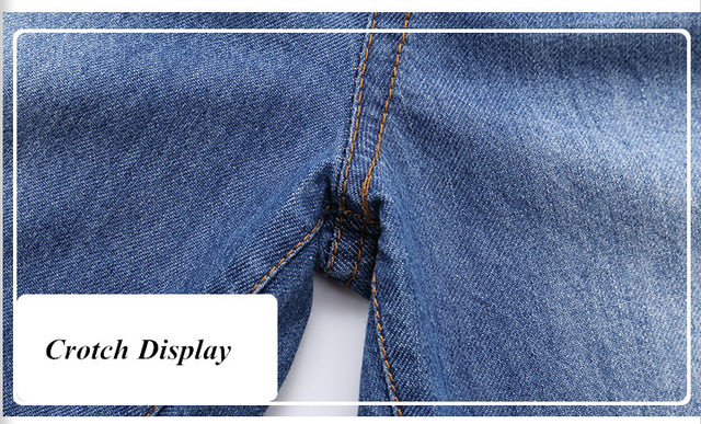 Jeansowe spodenki dla chłopca Design z wzorem kratki, dostępne w rozmiarach od 2 do 14 lat - Wianko - 5