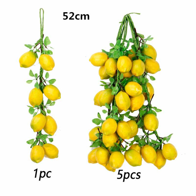 Sztuczne rośliny - Pęczek fałszywych warzyw ze sztucznymi chili i winoroślami - 50-70cm - Wianko - 14