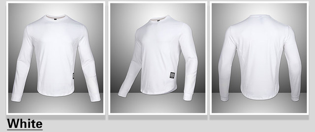 Męska sportowa koszulka do biegania z długim rękawem, elastyczna i oddychająca – Fitness 2021, luźna koszulka męska do siłowni - Wianko - 7