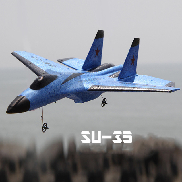 FX-620 SU-35 - zdalnie sterowany samolot 2.4G Fighter Hobby - samolot szybowiec EPP - dzieci prezent - Wianko - 13