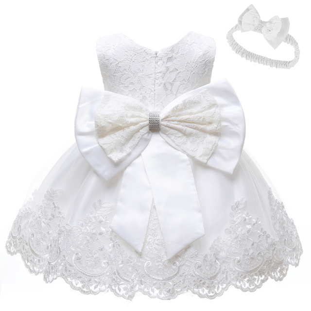 Sukienka świąteczna-księżniczka dla noworodka - ubranie dla dziewczynki (1 rok) na przyjęcie urodzinowe - LZH - Wianko - 29