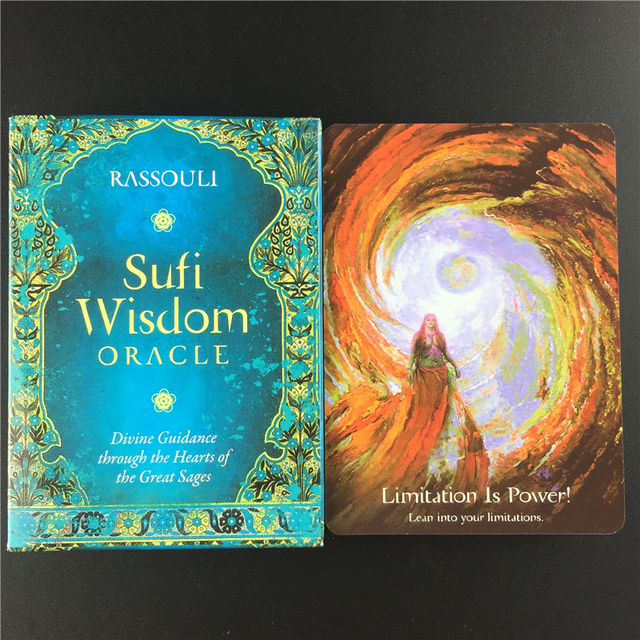 Karty tarota Deck Sufi - mądrość, Oracle dla kobiet i dziewcząt - Wianko - 3