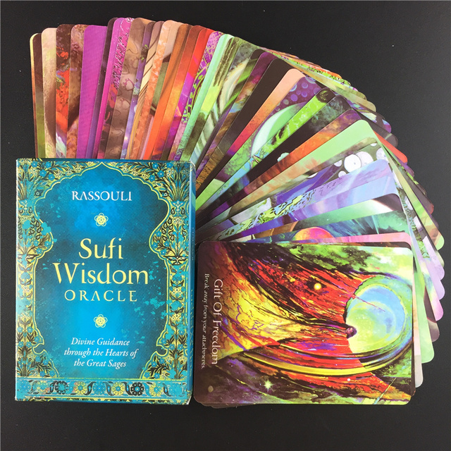 Karty tarota Deck Sufi - mądrość, Oracle dla kobiet i dziewcząt - Wianko - 1