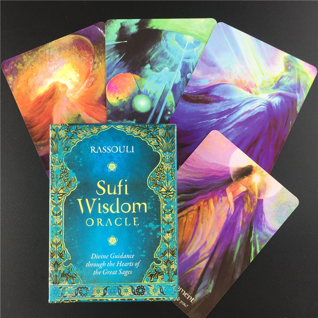 Karty tarota Deck Sufi - mądrość, Oracle dla kobiet i dziewcząt - Wianko - 4