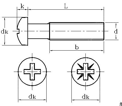 Czarna elektroniczna cyfrowa śruba M2-M4 z płaską główką - 250 sztuk - Wianko - 5