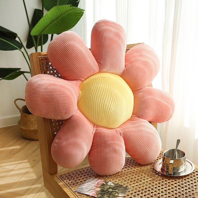 Poduszka kwiatowa mała stokrotka - poduszka ozdobna do dekoracji wnętrz, idealna do sofy, fotela lub jako poduszka podłogowa - Wianko - 11