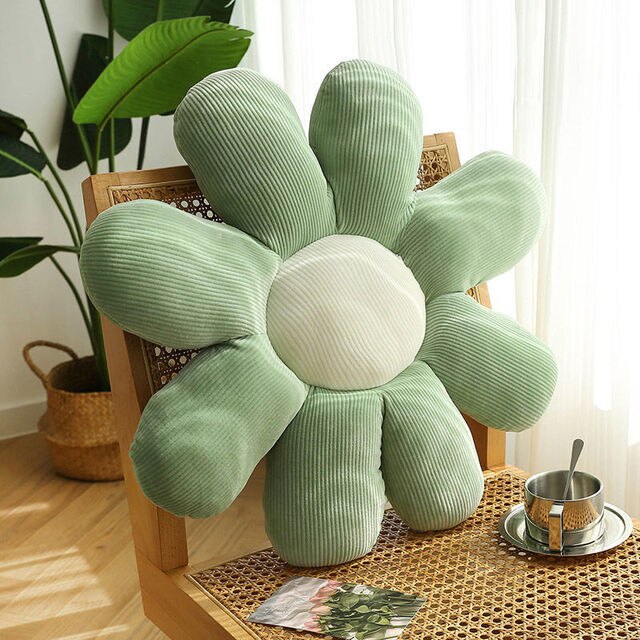 Poduszka kwiatowa mała stokrotka - poduszka ozdobna do dekoracji wnętrz, idealna do sofy, fotela lub jako poduszka podłogowa - Wianko - 15