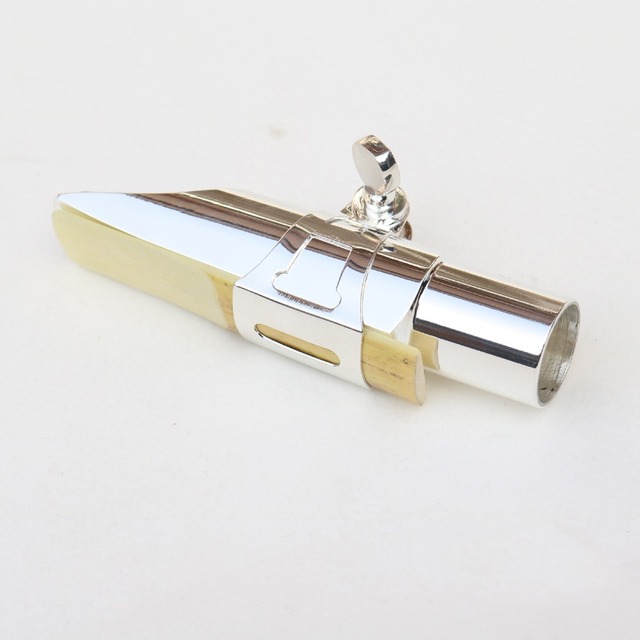 Profesjonalny saksofon altowy metalowy z ustnikiem S90 i srebrzeniem - rozmiar 56789 - Wianko - 8