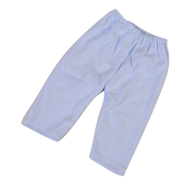Ubrania dla lalki Reborn 23 cali - biały niebieski pasek chłopiec - Wianko - 4