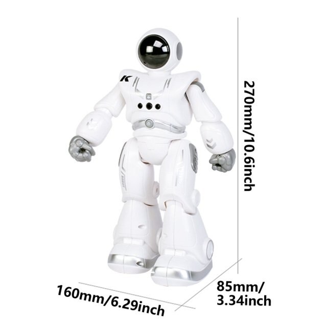 JJRC R18 2.4G - inteligentny RC Robot zdalnie sterowany z czujnikiem gestów, programowaniem i prezentacją, z muzyką, piosenkami i oświetleniem - Wianko - 20