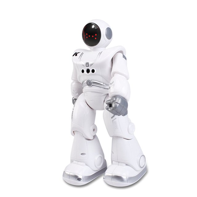 JJRC R18 2.4G - inteligentny RC Robot zdalnie sterowany z czujnikiem gestów, programowaniem i prezentacją, z muzyką, piosenkami i oświetleniem - Wianko - 36