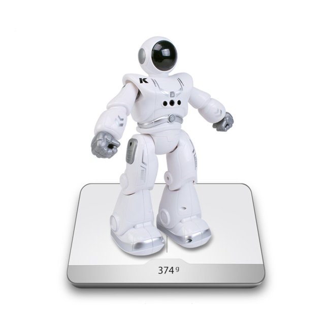 JJRC R18 2.4G - inteligentny RC Robot zdalnie sterowany z czujnikiem gestów, programowaniem i prezentacją, z muzyką, piosenkami i oświetleniem - Wianko - 18