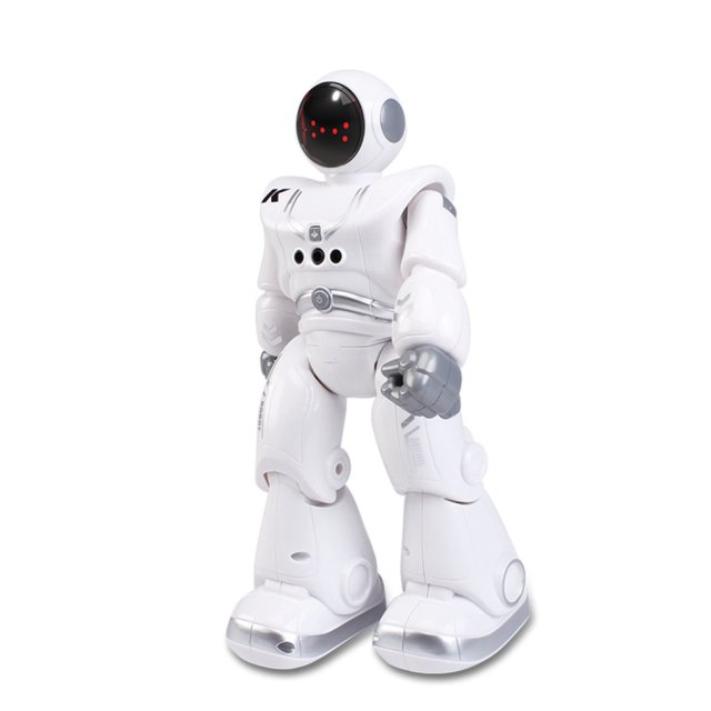 JJRC R18 2.4G - inteligentny RC Robot zdalnie sterowany z czujnikiem gestów, programowaniem i prezentacją, z muzyką, piosenkami i oświetleniem - Wianko - 16