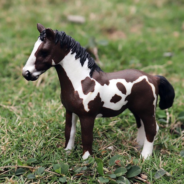 Figurka edukacyjna zwierzęta gospodarskie Alpaca krowa koń owca koza - miniaturowa zabawka dla dziecka - Wianko - 18