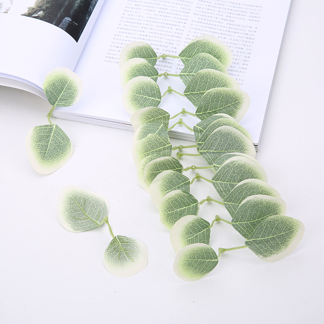 10 sztuk sztucznych liści klonu do jesiennych dekoracji - Wianko - 15