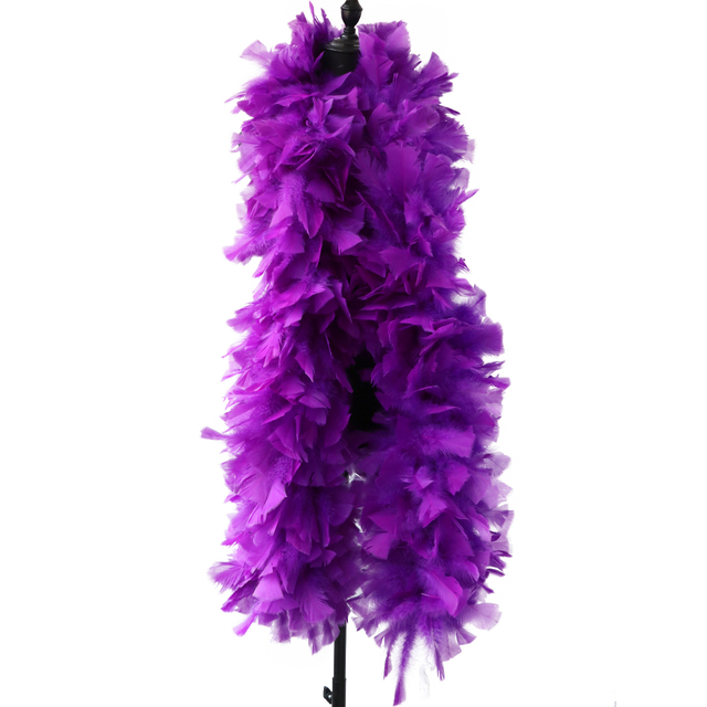 Boa Diy - puszyste indycze pióra, 200g, szerokość 22cm, dekoracja wstążką - Wianko - 59