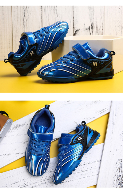 Młodzieżowe buty piłkarskie z odkrytymi korkami 2021, rozmiar 29-39 - Wianko - 31