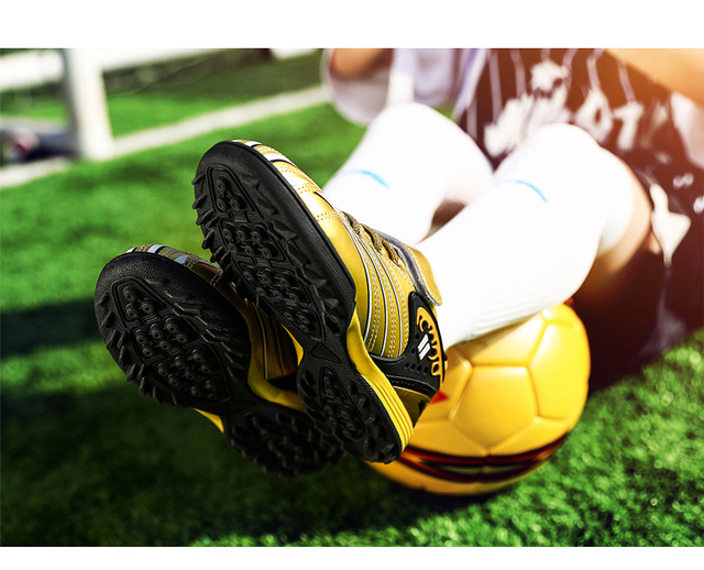 Młodzieżowe buty piłkarskie z odkrytymi korkami 2021, rozmiar 29-39 - Wianko - 27