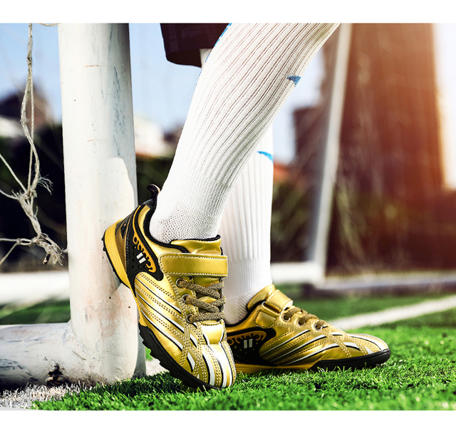 Młodzieżowe buty piłkarskie z odkrytymi korkami 2021, rozmiar 29-39 - Wianko - 28