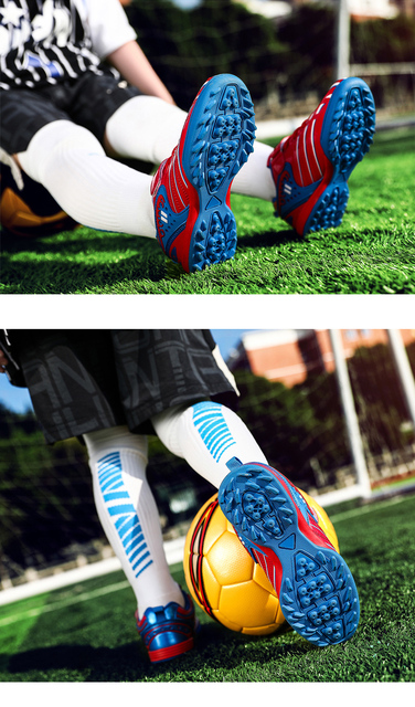 Młodzieżowe buty piłkarskie z odkrytymi korkami 2021, rozmiar 29-39 - Wianko - 22