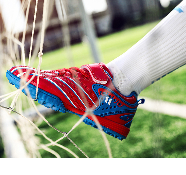 Młodzieżowe buty piłkarskie z odkrytymi korkami 2021, rozmiar 29-39 - Wianko - 21