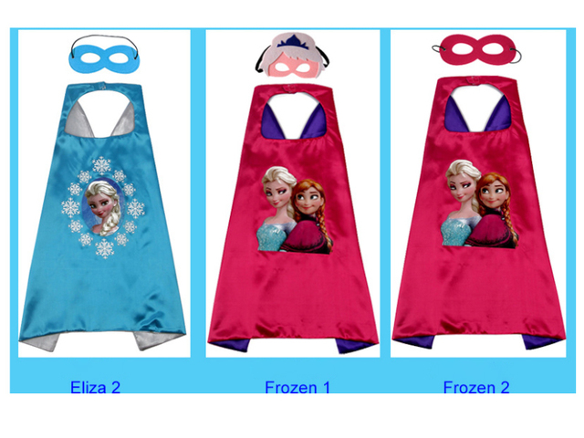 Kinder Disney Cartoon Spider-Man Frozen Elsa Anna - Plaszcz dla dziecka z motywem postaci - idealny na urodziny lub Boże Narodzenie - Wianko - 3