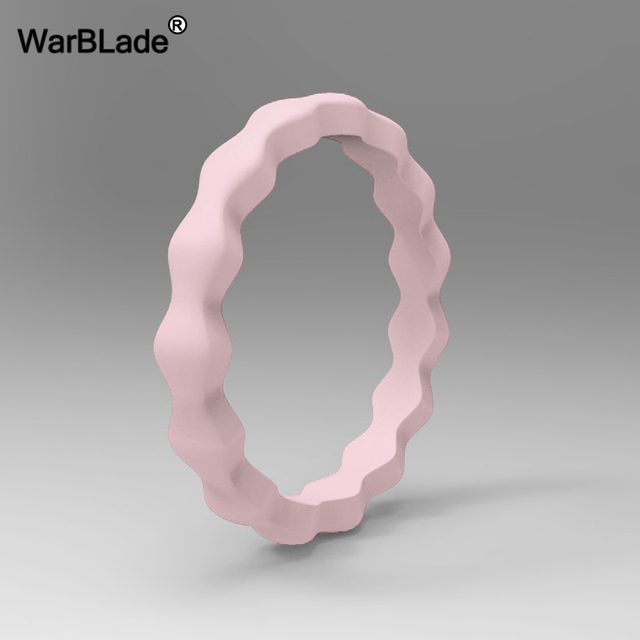 Pierścień silikonowy FDA Food Grade wysokiej jakości, hipoalergiczny, elastyczny, 3mm, dostosowany do Crossfitu, dla kobiet - Wianko - 7