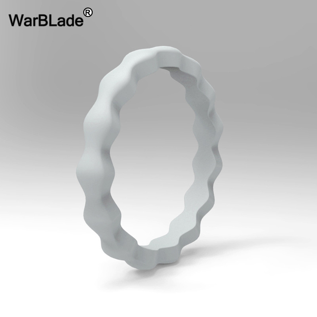 Pierścień silikonowy FDA Food Grade wysokiej jakości, hipoalergiczny, elastyczny, 3mm, dostosowany do Crossfitu, dla kobiet - Wianko - 11