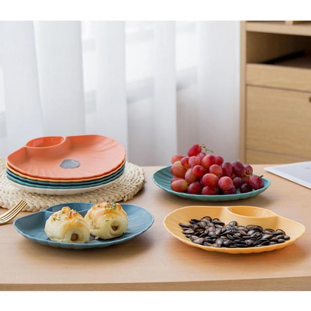 Nowa kreatywna pokrywka do naczynia plastikowego w kształcie kwiatu - sos, ocet, Sushi, suszone owoce, przekąski - Wianko - 7