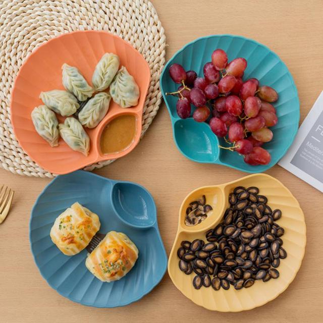 Nowa kreatywna pokrywka do naczynia plastikowego w kształcie kwiatu - sos, ocet, Sushi, suszone owoce, przekąski - Wianko - 4