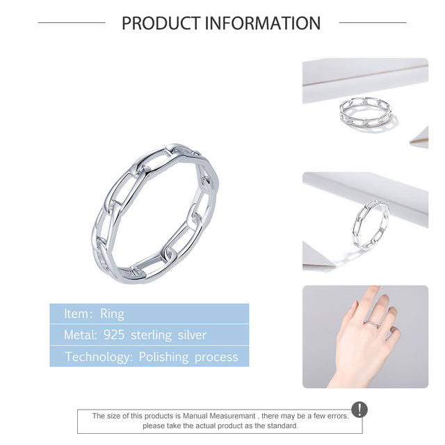 Pierścionek z łączy krzyża o warkoczu, wykonany z prawdziwego srebra 925 dla kobiet, idealny na zaręczyny i ślub – modna biżuteria na prezent 2020 - Wianko - 3