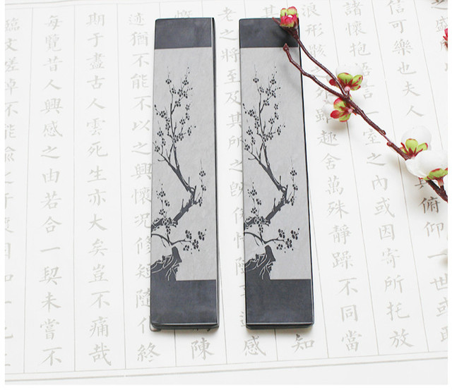 Specjalny przycisk do papieru z kamienia naturalnego do kaligrafii chińskiej (2 sztuki) - Wianko - 3