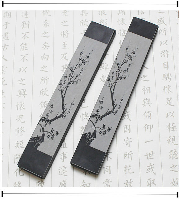 Specjalny przycisk do papieru z kamienia naturalnego do kaligrafii chińskiej (2 sztuki) - Wianko - 4