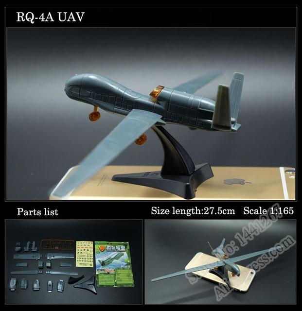 Zestaw modelarski - 1:165 4D plastikowy model montażowy samolotu J-20 Stealth Fighter, bombowca B-2, helikoptera Ospreys - Wianko - 9