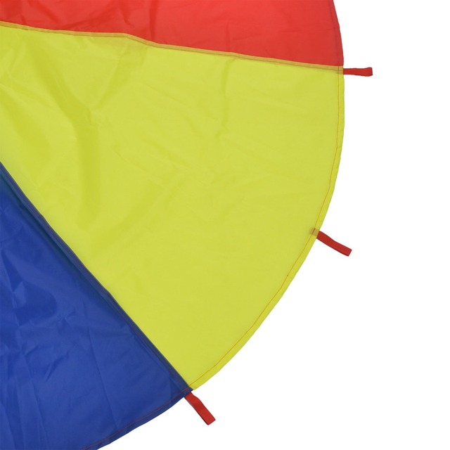2M/3M Odkryty parasol tęczowy - zabawka skok-worek do zabawy zespołowej dla dzieci - Wianko - 7