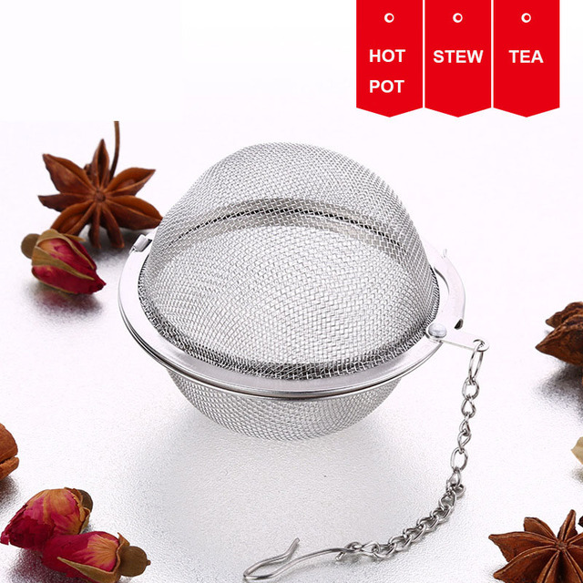 Zaparzacz do herbaty ze stali nierdzewnej w 3 rozmiarach z blokadą przypraw i przykutą pokrywką - Wianko - 10