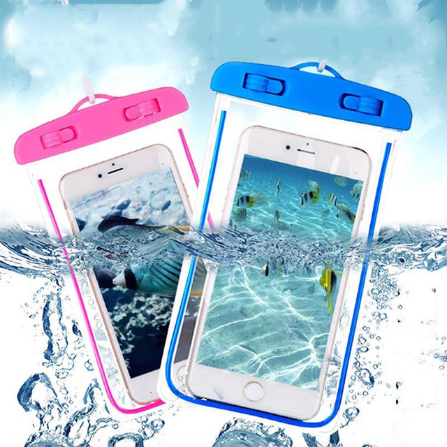 Pływający pokrowiec na telefon 6-calowy wodoodporny, idealny do nurkowania, surfingowania i basenowego zawodów na plaży - Wianko - 3